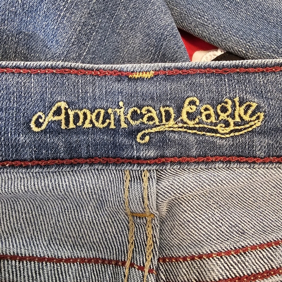 American Eagle Hipster Blue Women's Jeans - Picture 8 of 12